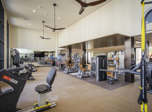 Colonnade Apartments Fitness Center and Fitness Equipment