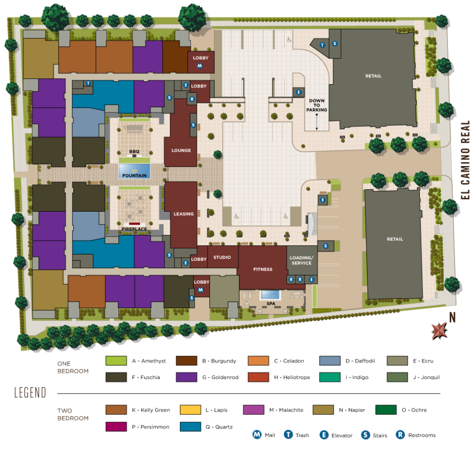 Level 1 site plan